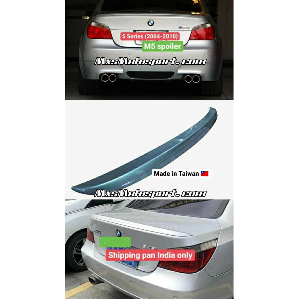 MXS3521 M5 Spoiler For BMW 5 Series 2004-2010 Version