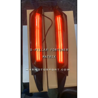 MXS3670 LED Upper Pillar Tail Lights Toyota Fortuner with Matrix Mode