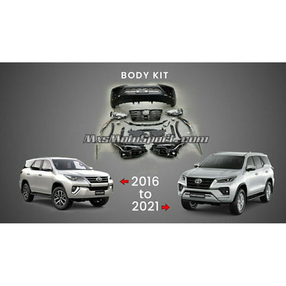 MXS3824 Toyota Fortuner Sigma Conversion kit 2016-2023 Body kit