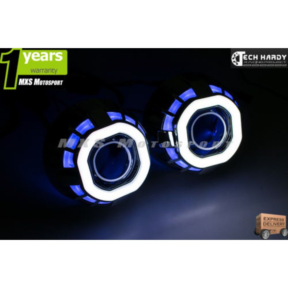 Tata Nano Headlight HID BI-XENON Robotic Eye Projector