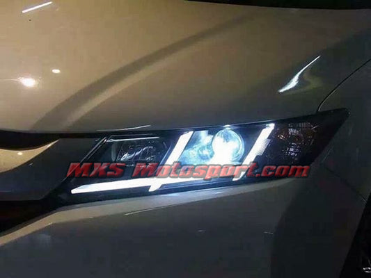 MXSHL10 Motosport Honda City i-Dtec New2014+ Projector Headlights Day Running Light