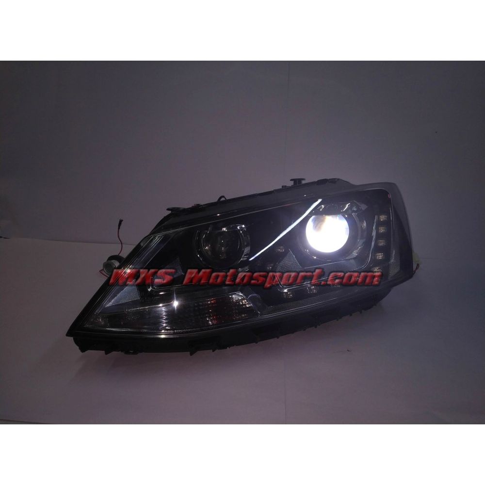MXSHL174 Projector Headlights Volkswagen Jetta with Audi style Day running light