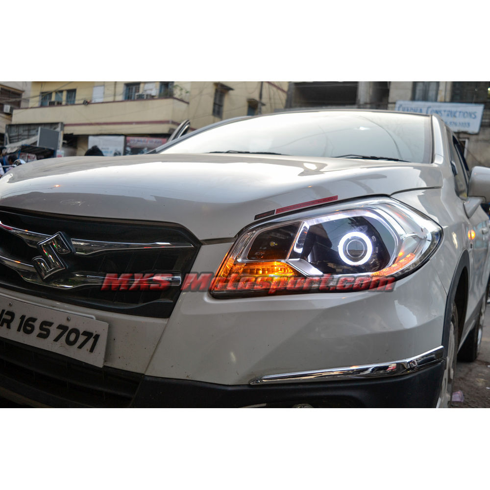 MXSHL491 Projector Headlights Maruti Suzuki S Cross with Matrix Style