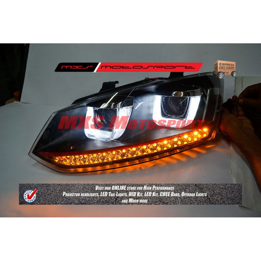 MXSHL543 Projector Headlights  Volkswagen Ameo with Matrix Mode