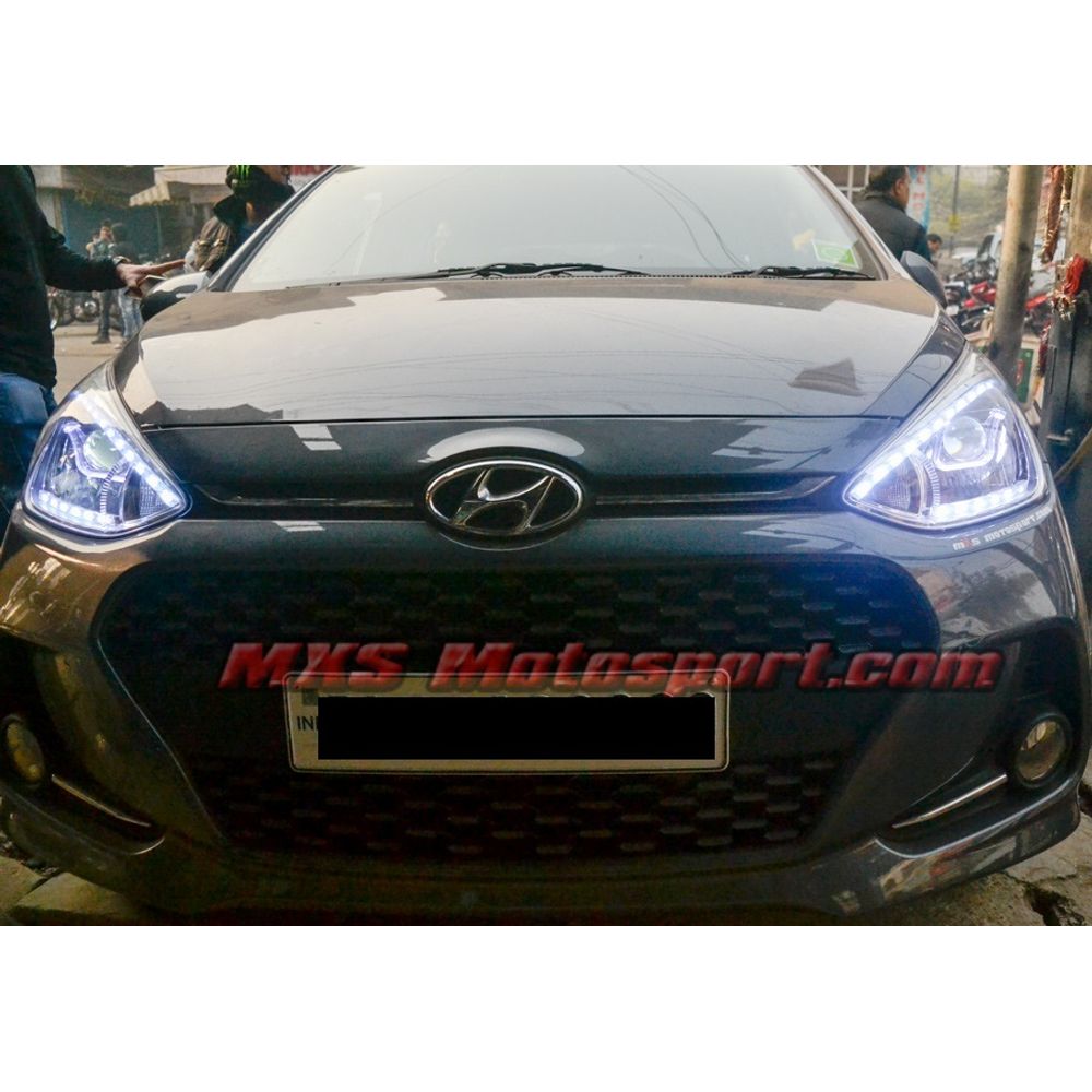 MXSHL596 Hyundai Grand i10 Daymaker Projector Headlights with Matrix Mode