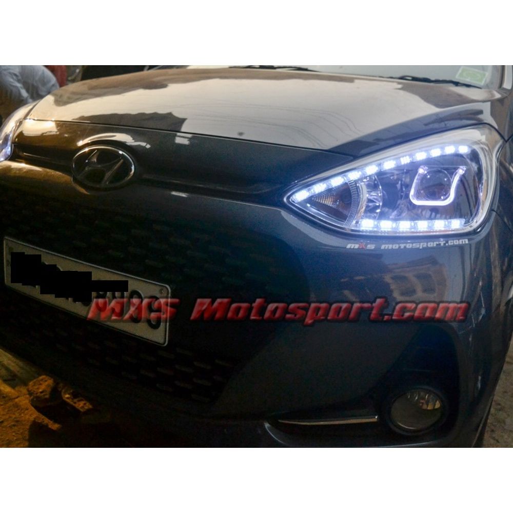 MXSHL596 Hyundai Grand i10 Daymaker Projector Headlights with Matrix Mode