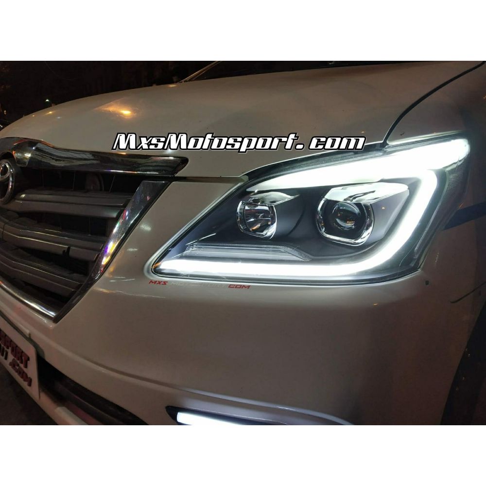 MXSHL63 Toyota Innova Projector Headlights Audi style Day running light