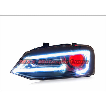 MXSHL631 Volkswagen Vento Led Daytime Projector Headlights with Matrix Mode