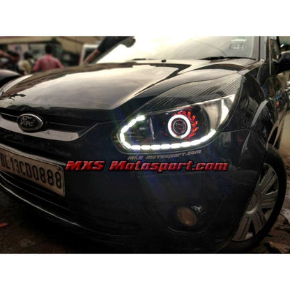 MXSHL690 Ford Figo Daytime Projector Headlights with Matrix Turn Signal Mode