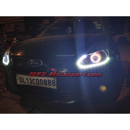 MXSHL690 Ford Figo Daytime Projector Headlights with Matrix Turn Signal Mode