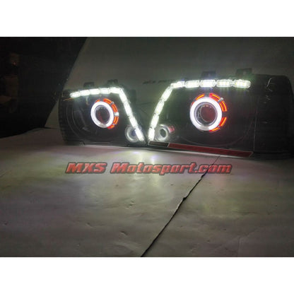 MXSHL698 Maruti Suzuki 800 Daytime Projector Headlights with Matrix Turn Signal Mode