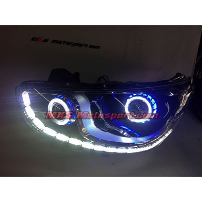 MXSHL699 Hyundai Verna Fluidic Dual Projector Headlights with Matrix Turn Signal Mode