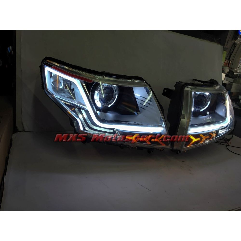 MXSHL707 Mahindra TUV300 Daytime Projector Headlights Lamborghini Style