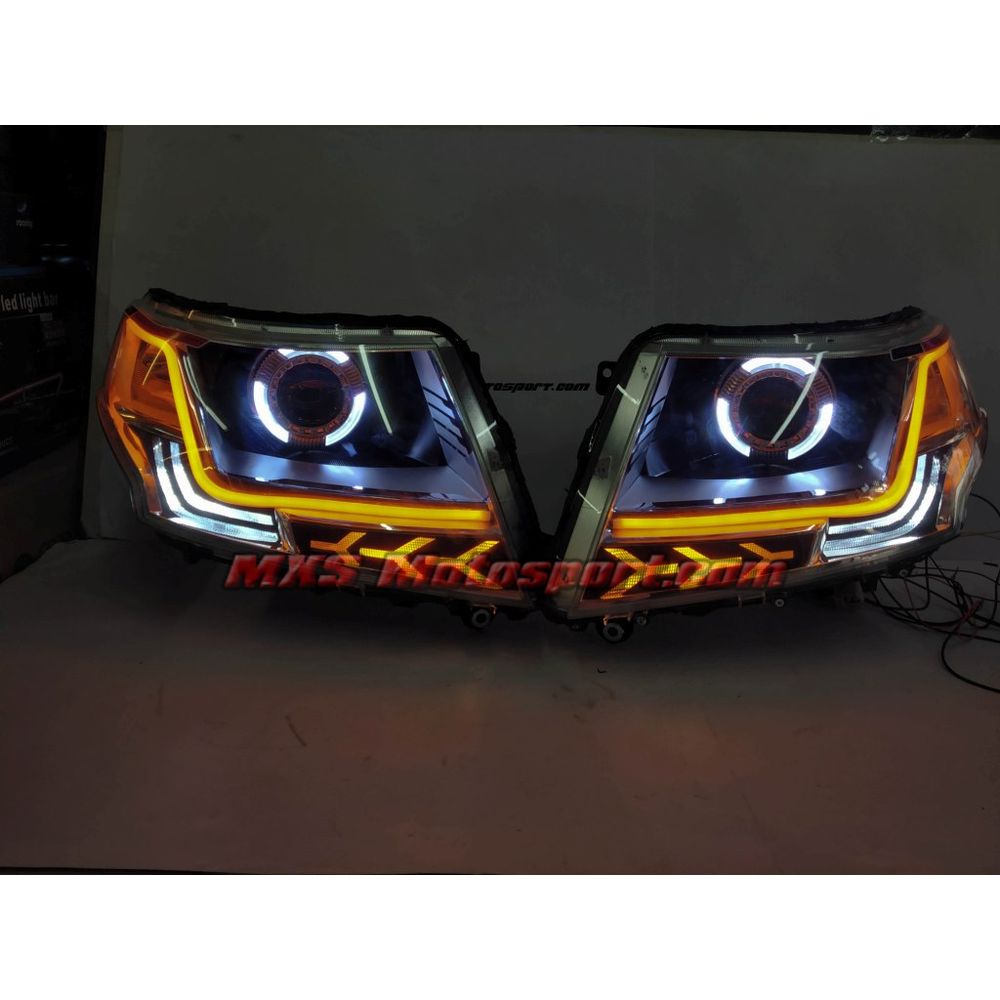 MXSHL707 Mahindra TUV300 Daytime Projector Headlights Lamborghini Style