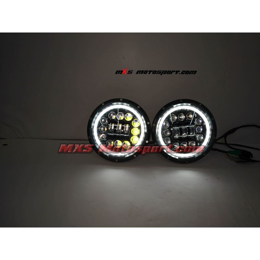 MXSHL708 Daymaker Projector Headlights for Mahindra Thar Jeep Wrangler