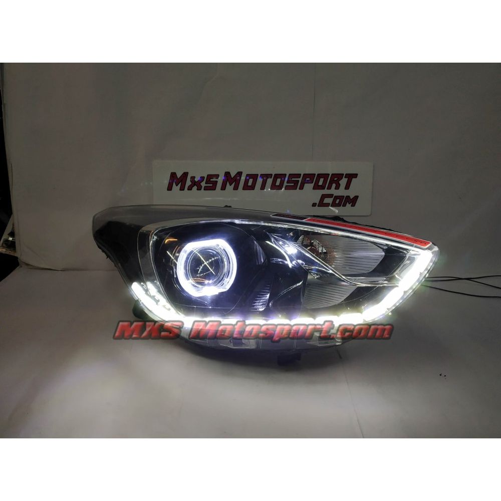 MXSHL721 Ford Aspire FreeStyle Daytime Projector Headlights with Matrix Turn Signal Mode