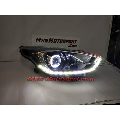 MXSHL721 Ford Aspire FreeStyle Daytime Projector Headlights with Matrix Turn Signal Mode