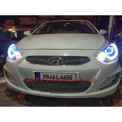 MXSHL722 Hyundai Verna Fluidic Dual Projector Headlights