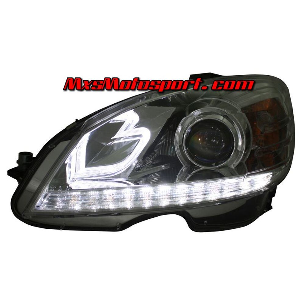 MXSHL737 Mercedes c200 w204 Daytime Projector Headlights 2008 - 2010