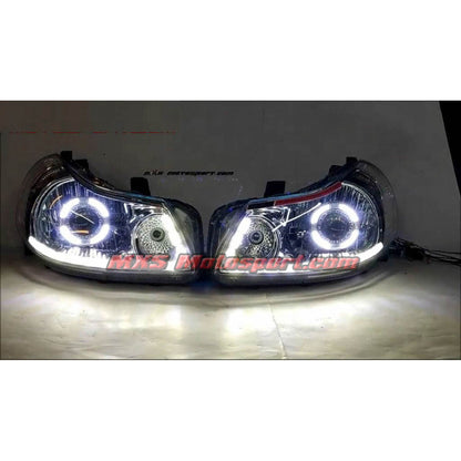 MXSHL740 Maruti Suzuki SX4 Daytime LED Projector Headlights with Matrix Turn Signal Mode