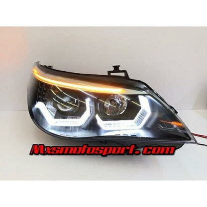 MXSHL746 BMW 5 Series E60 LED Daytime Projector Headlights 4D Look