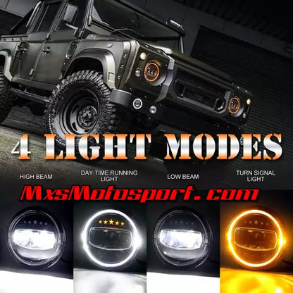 MXS2910 Maruti Suzuki Gypsy Daytime Cree LED Headlights  Merc G Wagon Inspired