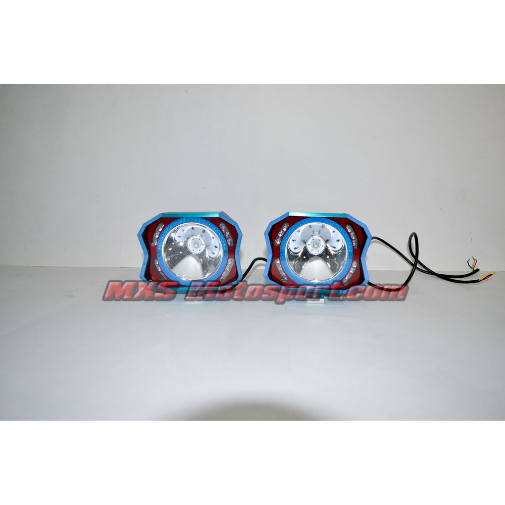 MXSORL135 LED Fog Lights Motorcycle