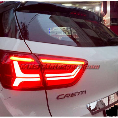 MXSTL147 Hyundai Creta Led Tail Lights Matrix Mode