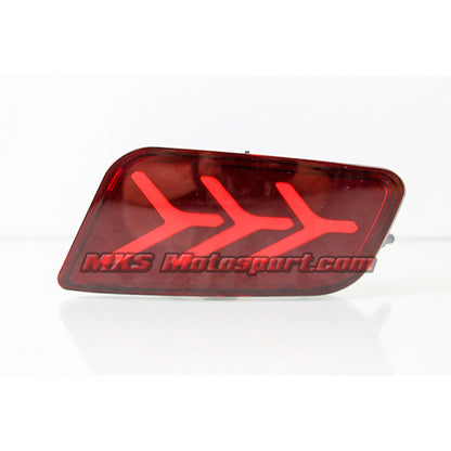 MXSTL153 Ford Endeavour Everest Rear Bumper Reflector DRL LED Tail Lights