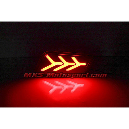 MXSTL153 Ford Endeavour Everest Rear Bumper Reflector DRL LED Tail Lights