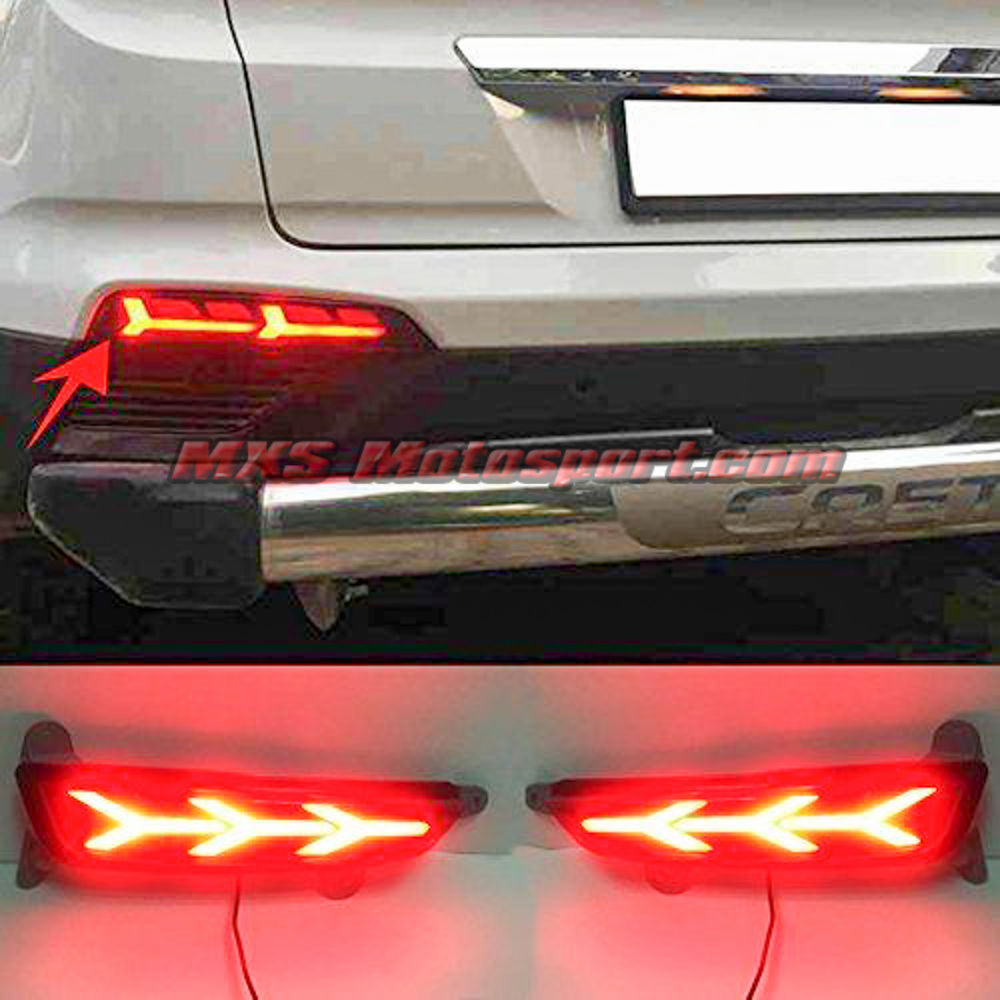 MXSTL156 Hyundai Creta Rear Bumper Reflector DRL LED Tail Lights