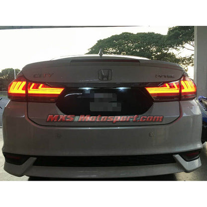 MXSTL170 Honda City Led Tail Lights LS 500 Style with Matrix Turn Signal Mode