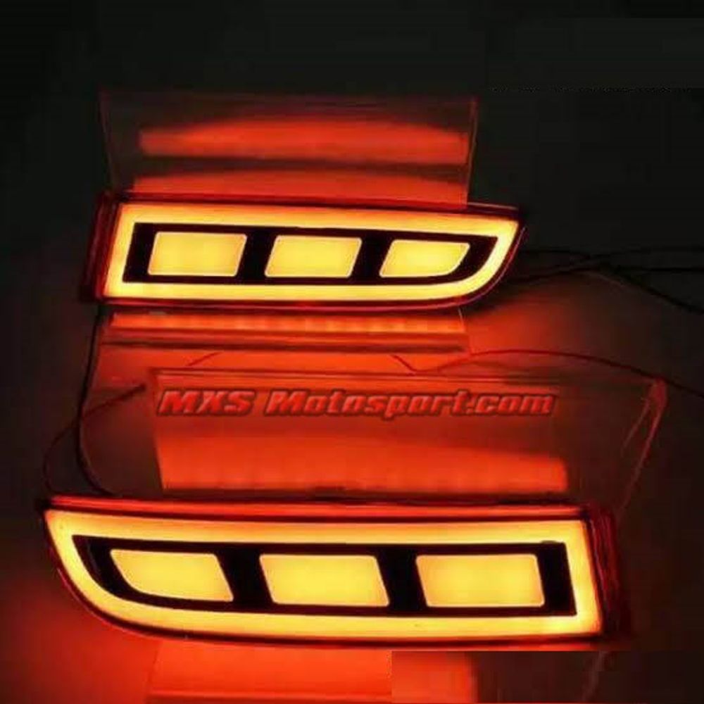 MXSTL177 Honda WRV LED Rear Bumper Reflector Tail Lights