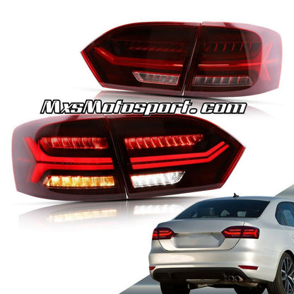 MXSTL183 Volkswagen Jetta LED Tail Lights with Matrix Turn Signal Mode 2011+