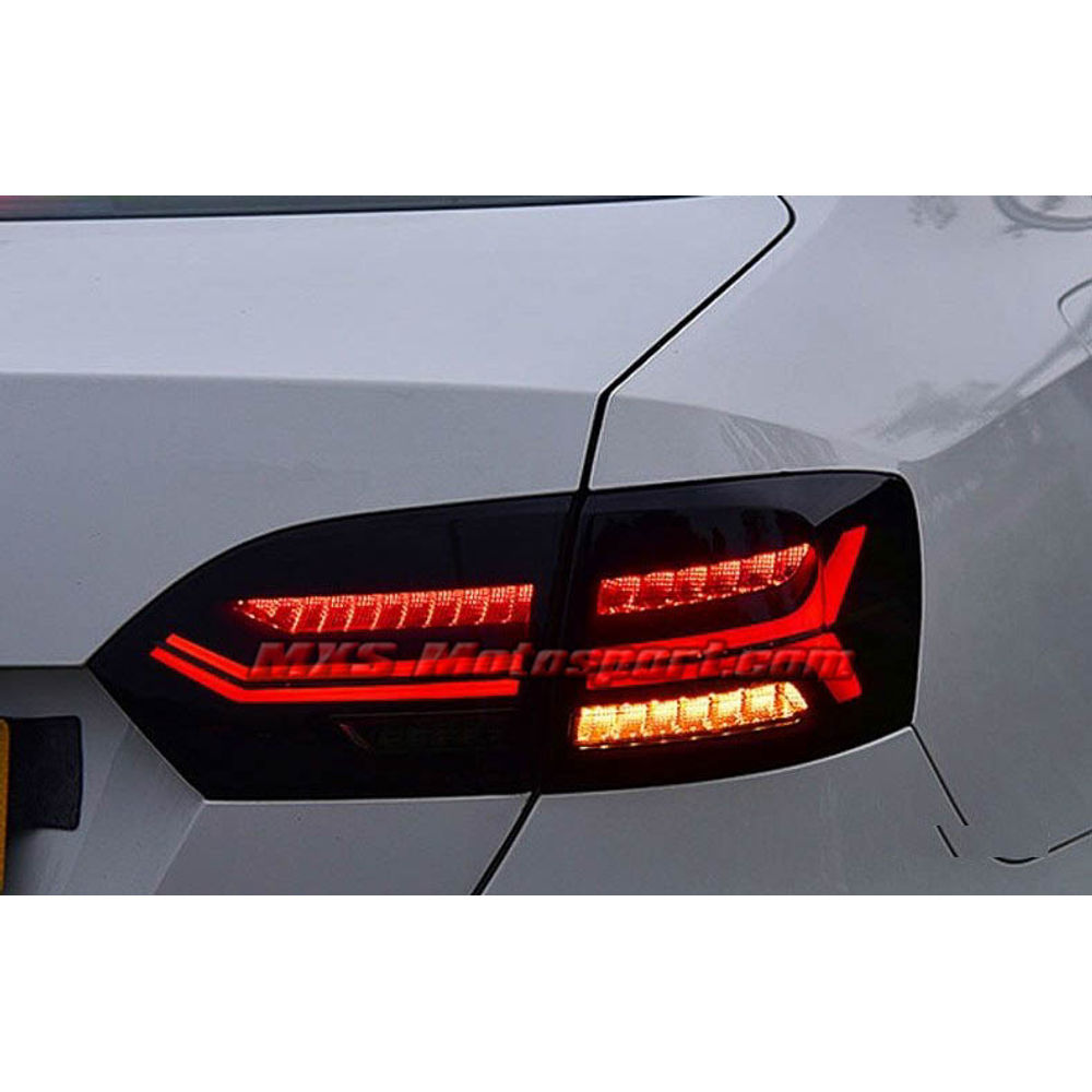 MXSTL183 Volkswagen Jetta LED Tail Lights with Matrix Turn Signal Mode 2011+