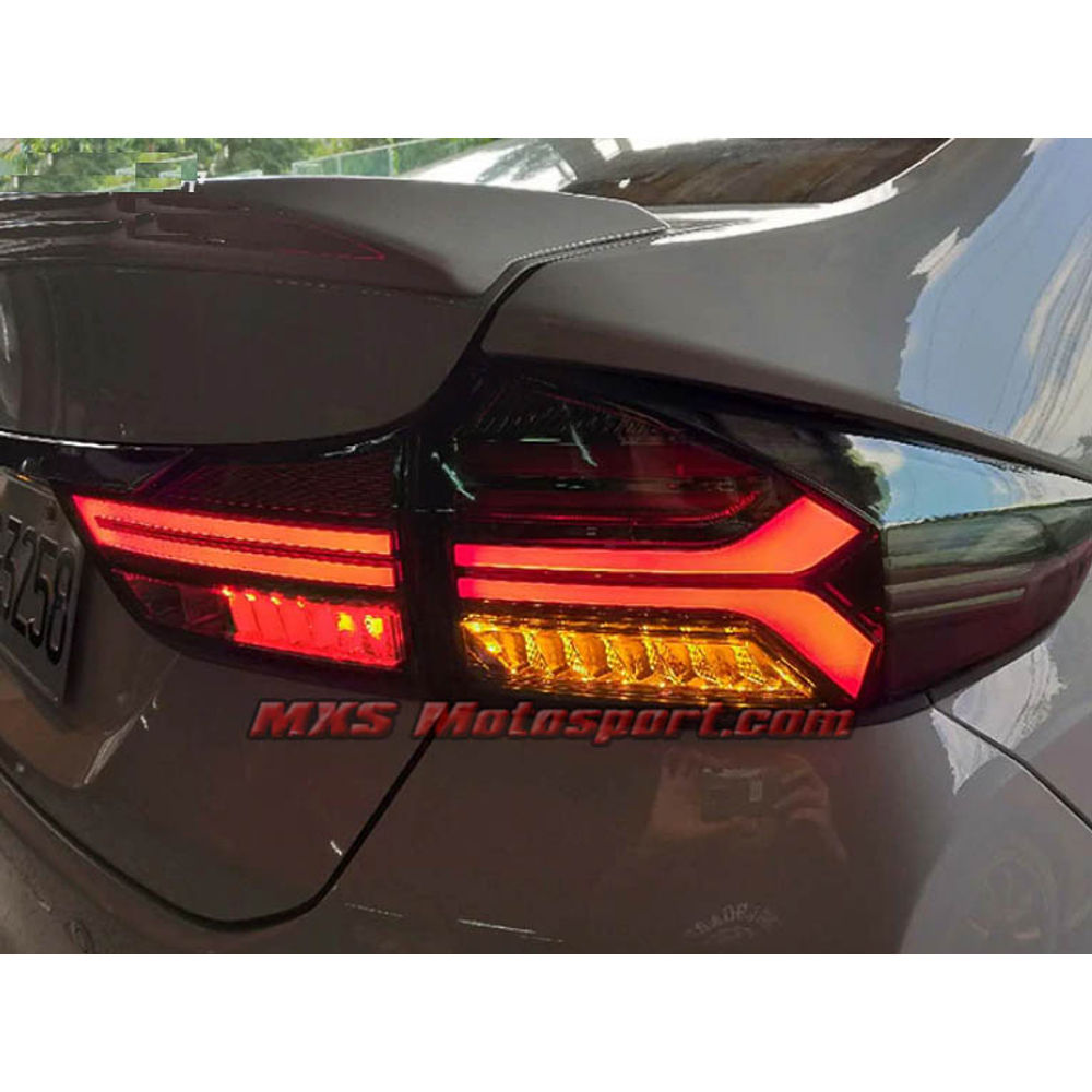 MXSTL187 Honda City Matrix LED Tail Lights Lambo Style