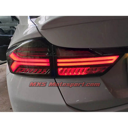 MXSTL187 Honda City Matrix LED Tail Lights Lambo Style