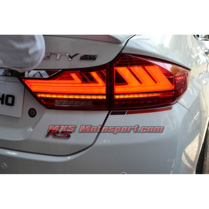 MXSTL188 Honda City Led Tail Lights LS 500 Style with Matrix Turn Signal Mode