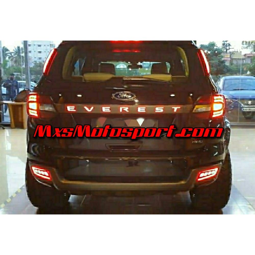 MXSTL206 Ford Endeavour Everest Center LED Bar Tail Lights