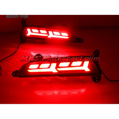 MXSTL71 Rear Bumper Reflector DRL LED Tail Lights New Version Hyundai Creta