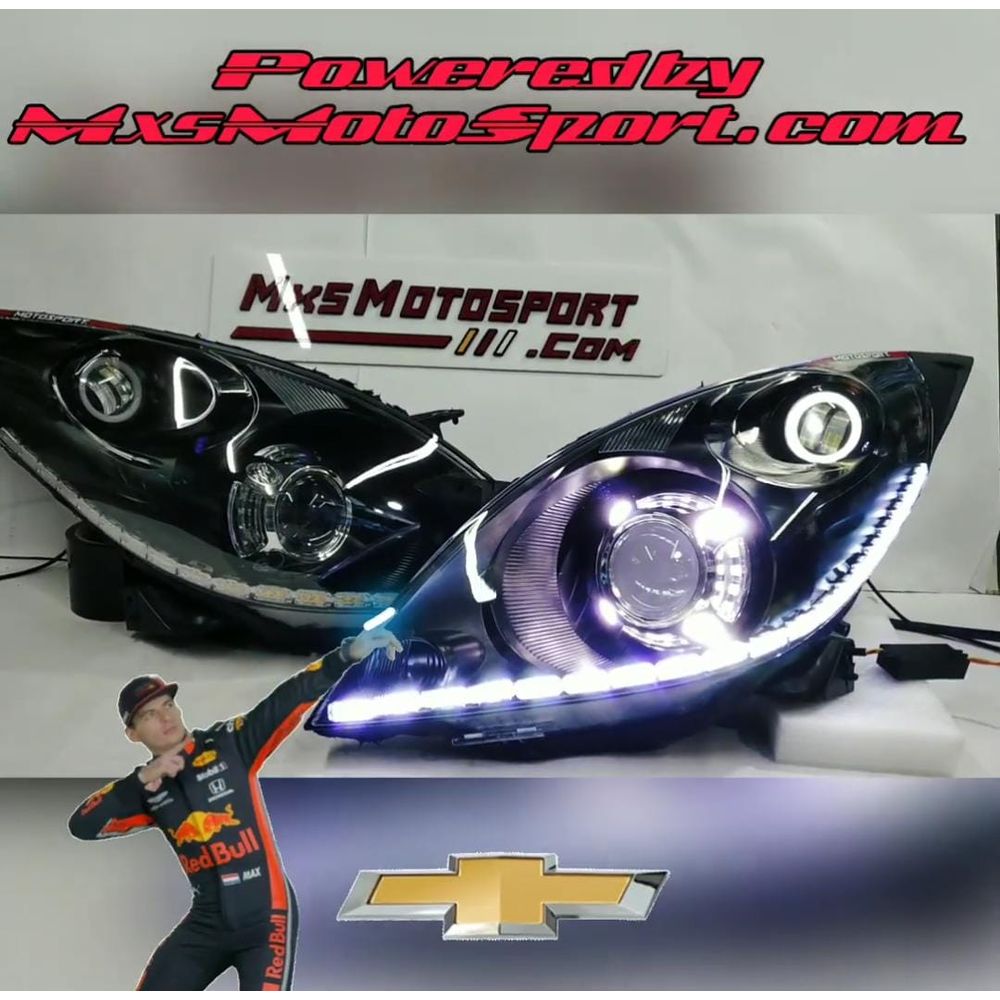 MXS3086 Chevrolet Beat Dual Projector Headlights Matrix Series