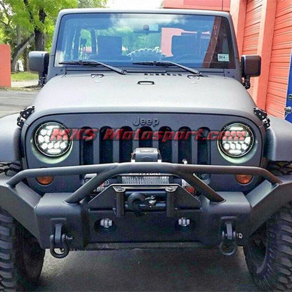 MXSHL272 Tech Hardy Cree Led Projector Headlights Mahindra Thar Jeep Wrangler