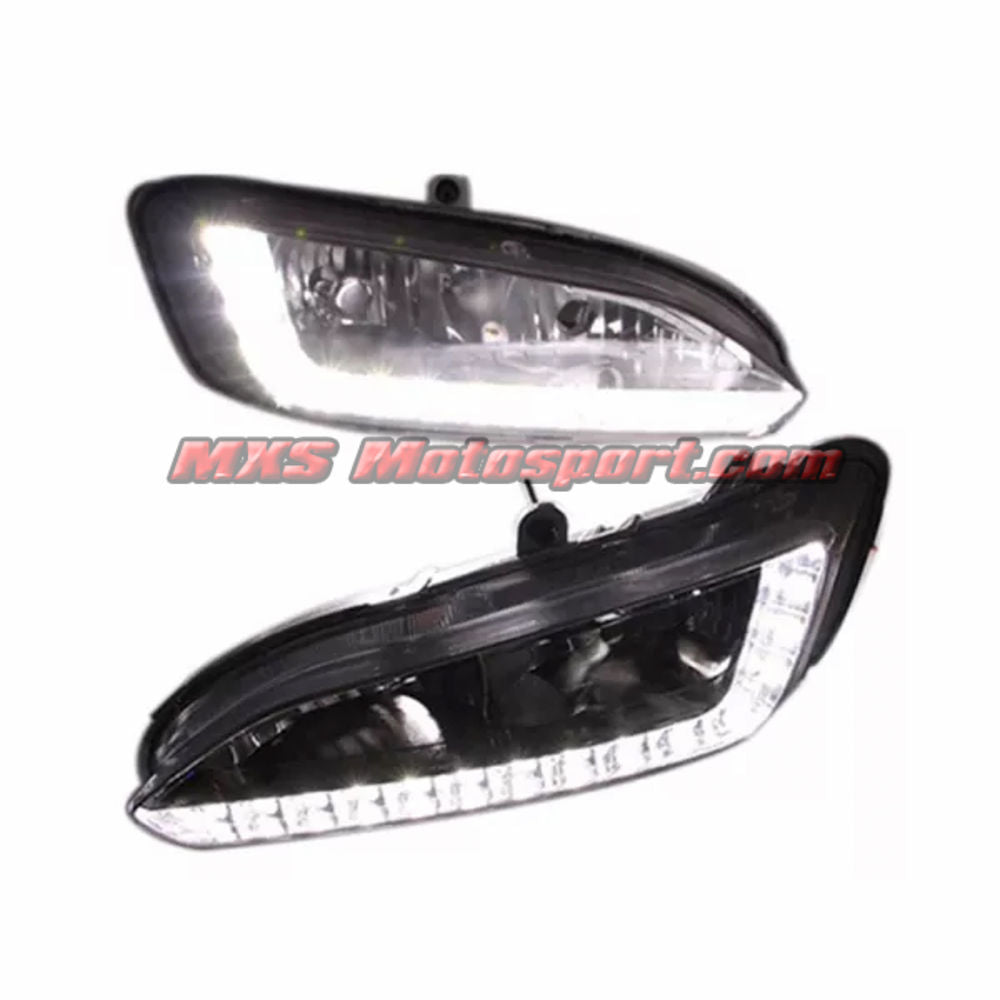 MXS2348 LED Fog Lamps Day Time Running Light Hyundai Santa Fe 2015